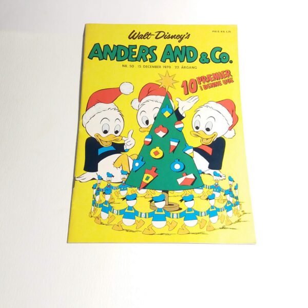 Anders And & Co. 1970 issue 50, 1.edition 1.printing