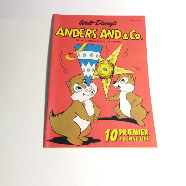 Anders And & Co. 1970 issue 49, 1.edition 1.printing