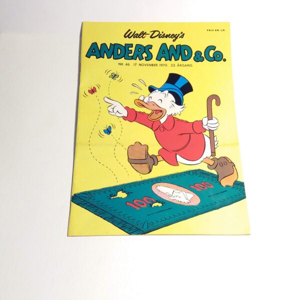 Anders And & Co. 1970 issue 46, 1.edition 1.printing