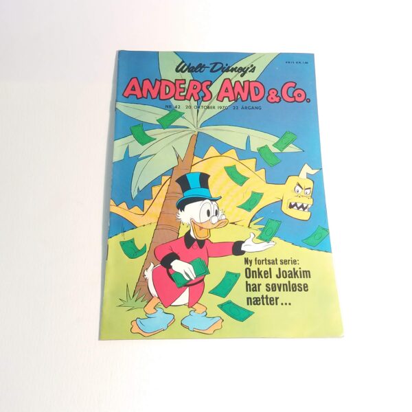 Anders And & Co. 1970 issue 42, 1.edition 1.printing