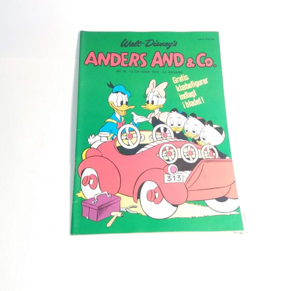 Anders And & Co. 1970 issue 41, 1.edition 1.printing