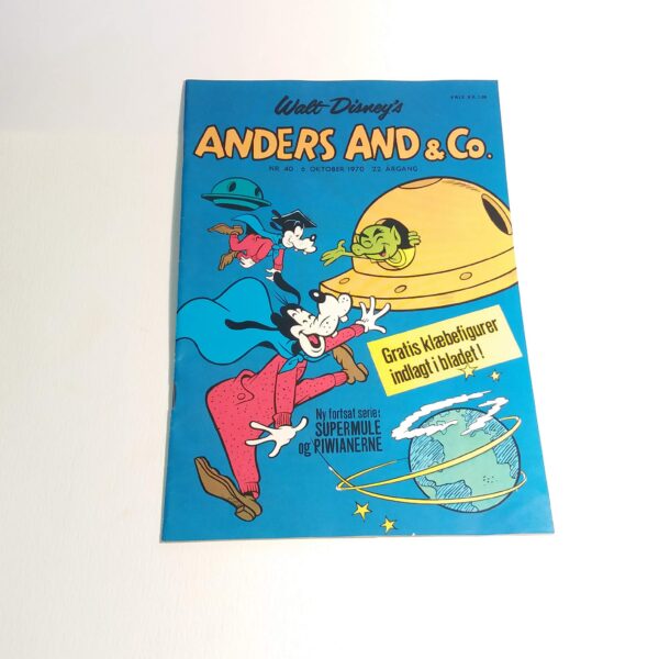 Anders And & Co. 1970 issue 40, 1.edition 1.printing