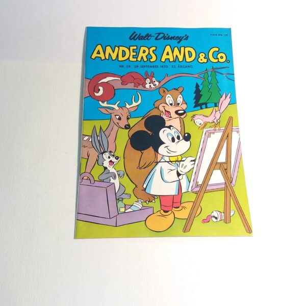 Anders And & Co. 1970 issue 39, 1.edition 1.printing