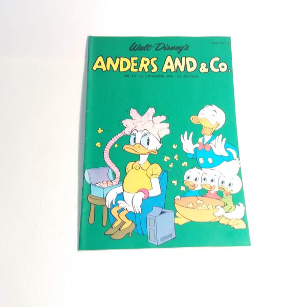 Anders And & Co. 1970 issue 38, 1.edition 1.printing