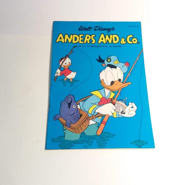 Anders And & Co. 1970 issue 37, 1.edition 1.printing