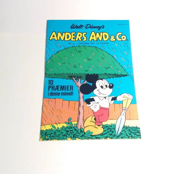 Anders And & Co. 1970 issue 35, 1.edition 1.printing