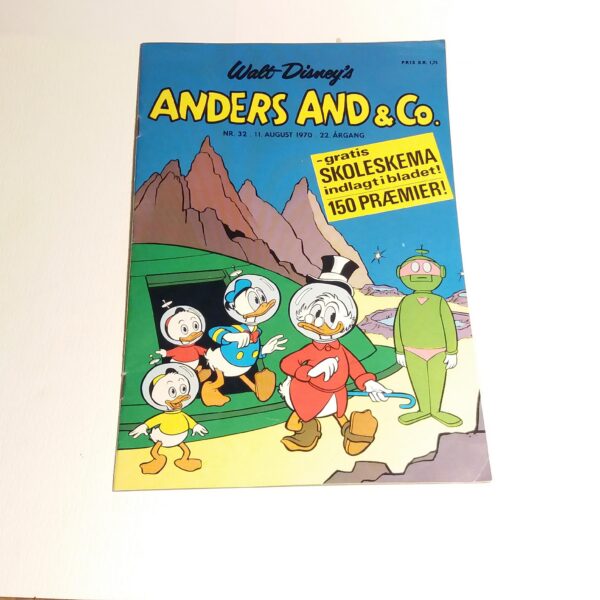 Anders And & Co. 1970 issue 32, 1.edition 1.printing