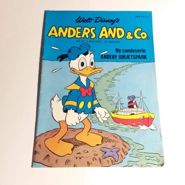 Anders And & Co. 1970 issue 18, 1.edition 1.printing