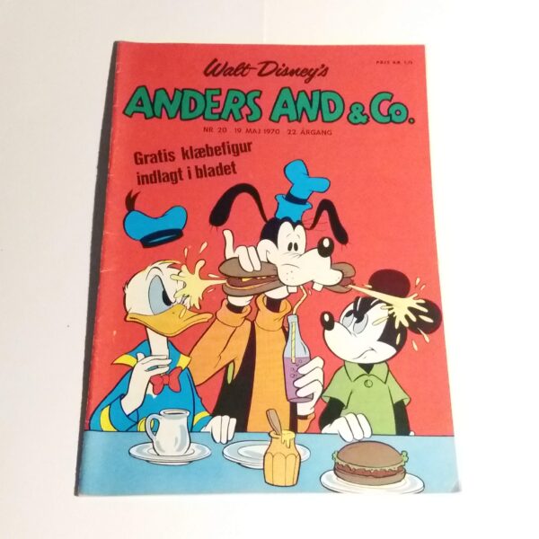 Anders And & Co. 1970 issue 20, 1.edition 1.printing