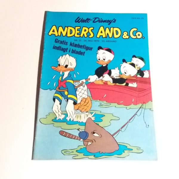 Anders And & Co. 1970 issue 21, 1.edition 1.printing