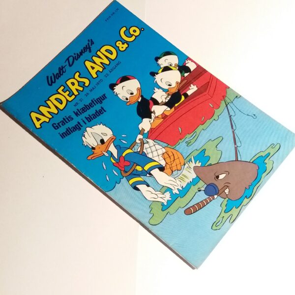 Anders And & Co. 1970 issue 21, 1.edition 1.printing - Image 2