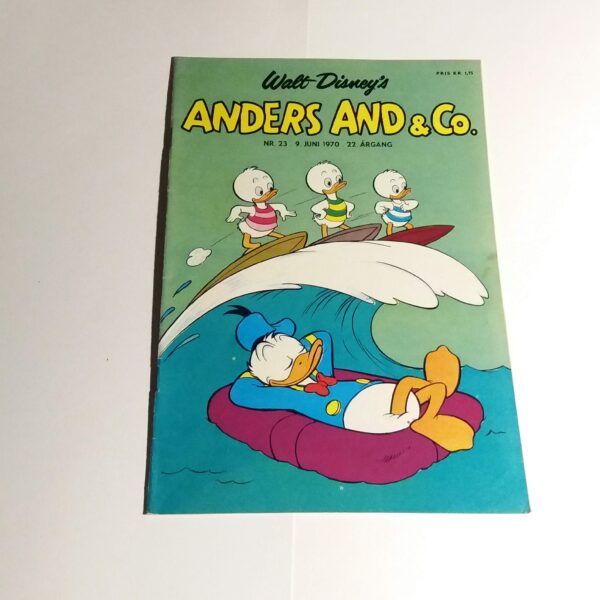 Anders And & Co. 1970 issue 23, 1.edition 1.printing - Image 2