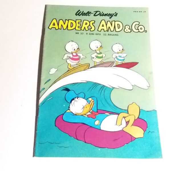 Anders And & Co. 1970 issue 23, 1.edition 1.printing