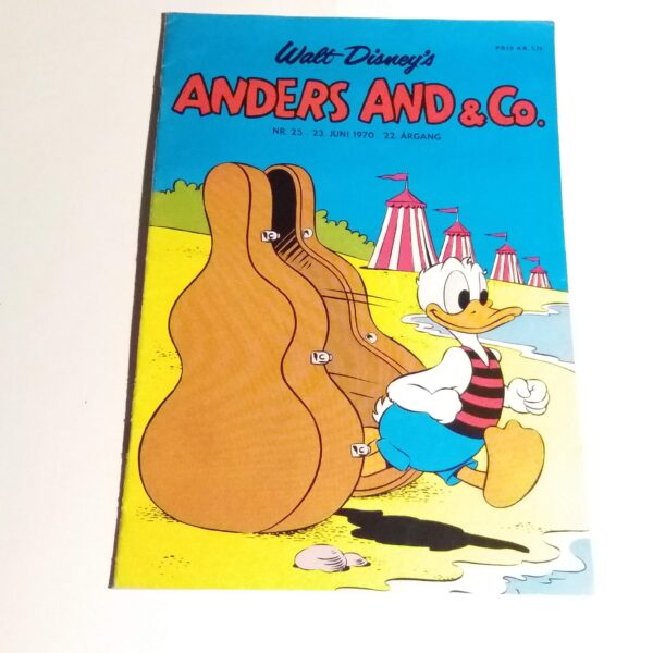 Anders And & Co. 1970 issue 25, 1.edition 1.printing