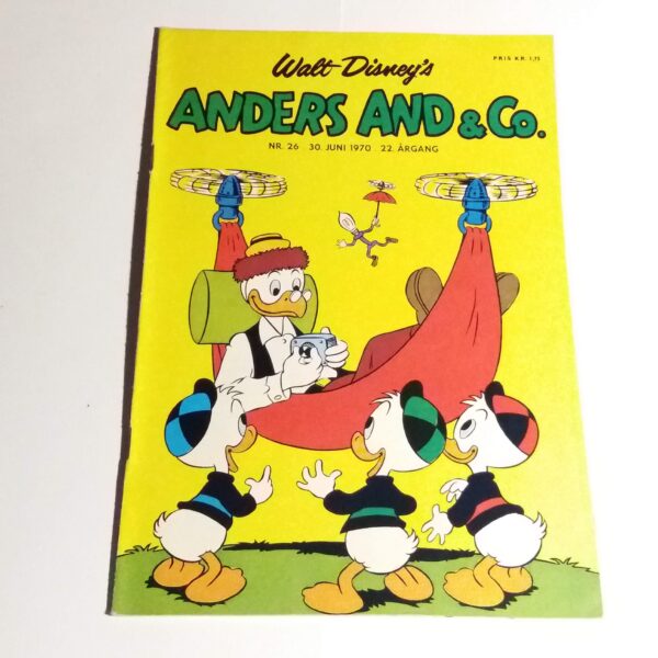 Anders And & Co. 1970 issue 26, 1.edition 1.printing