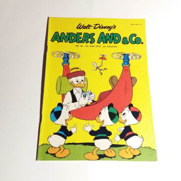 Anders And & Co. 1970 issue 26, 1.edition 1.printing - Image 2