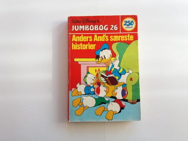 Disney pocket book with Donald Duck + Mickey Mouse in Danish language. Vintage cartoon comic Jumbobog issue 26, 1978. - Image 2