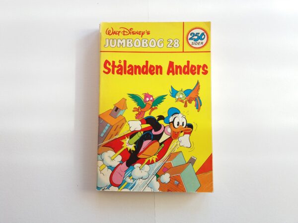 Disney pocket book with Donald Duck + Mickey Mouse in Danish language. Vintage cartoon comic Jumbobog issue 28, 1978. - Image 2