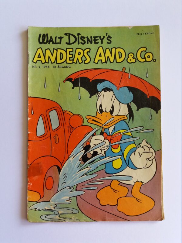 Anders And & Co. 1958 issue 2, 1.edition 1.printing