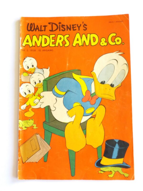 Anders And & Co. 1958 issue 5, 1.edition 1.printing