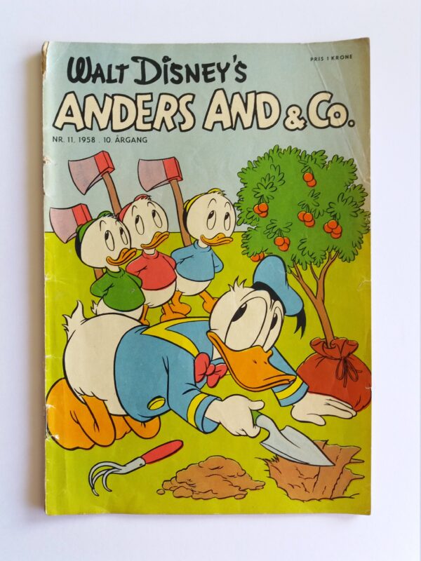 Anders And & Co. 1958 issue 11, 1.edition 1.printing