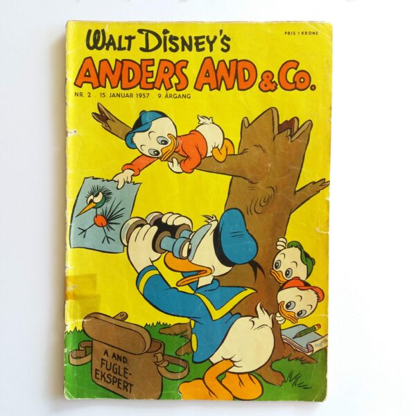 Anders And & Co. 1957 issue 2, 1.edition 1.printing