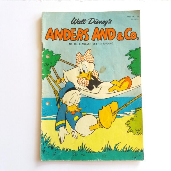 Anders And & Co. 1963 issue 32, 1.edition 1.printing