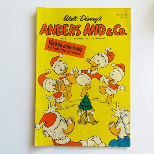 Anders And & Co. 1963 issue 51, 1.edition 1.printing