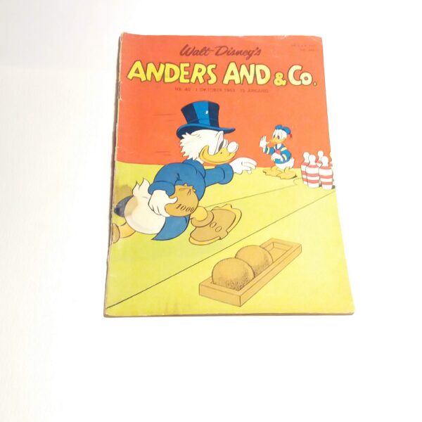 Anders And & Co. 1963 issue 40, 1.edition 1.printing