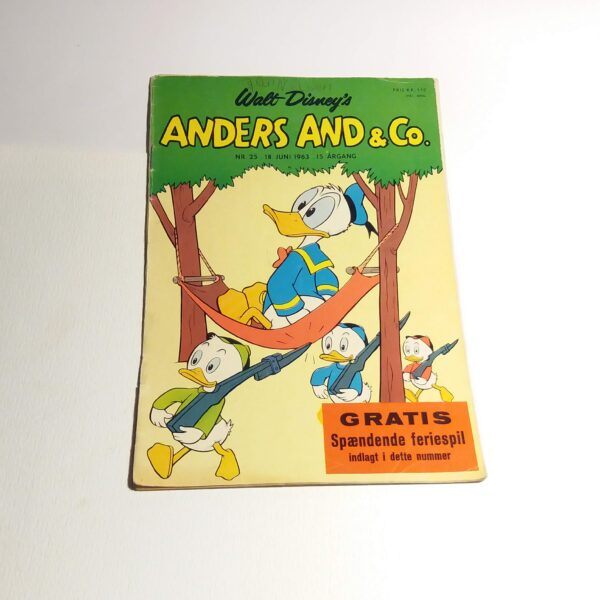 Anders And & Co. 1963 issue 25, 1.edition 1.printing - Image 7