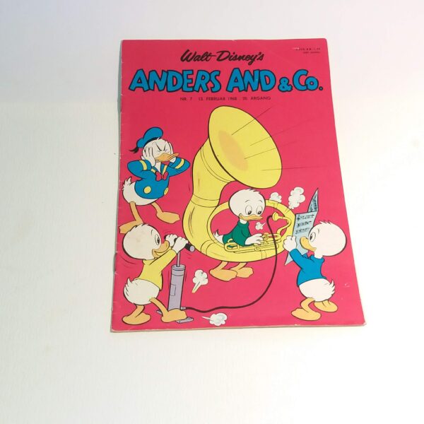 Anders And & Co. 1968 issue 7, 1.edition 1.printing