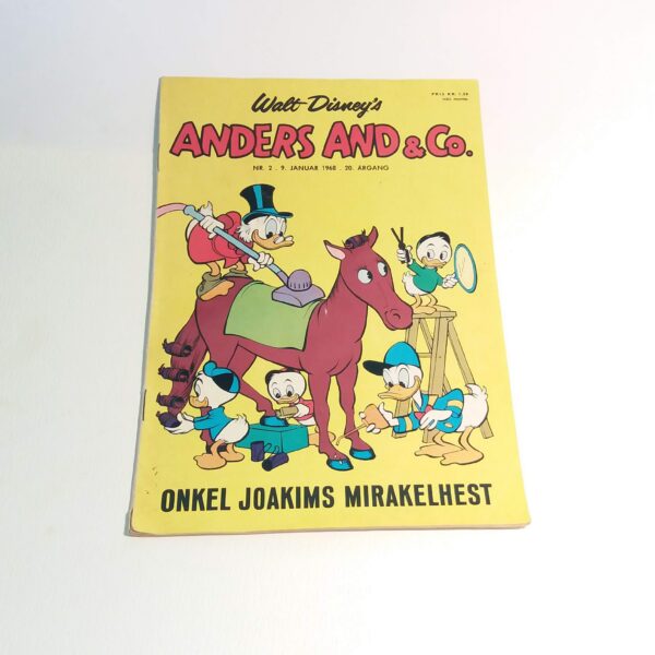 Anders And & Co. 1968 issue 2, 1.edition 1.printing