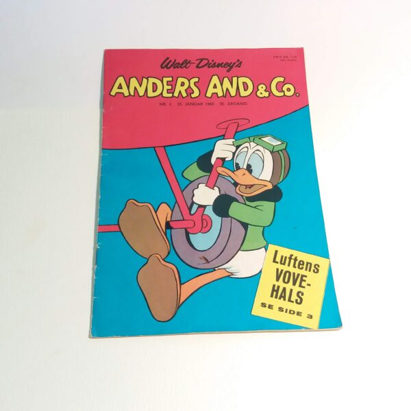 Anders And & Co. 1968 issue 4, 1.edition 1.printing