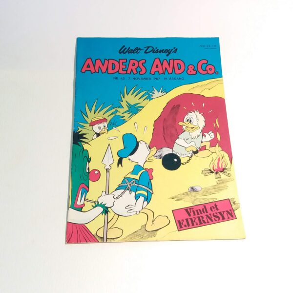 Anders And & Co. 1967 issue 45, 1.edition 1.printing