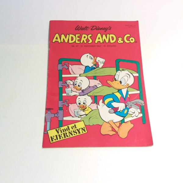 Anders And & Co. 1967 issue 47, 1.edition 1.printing