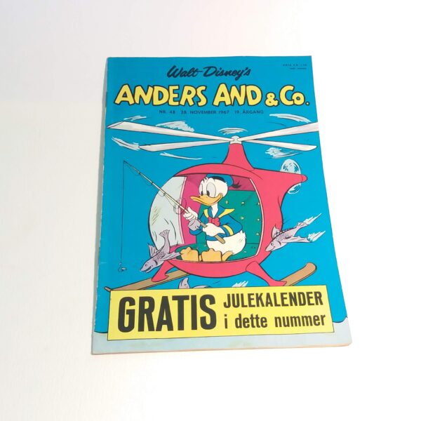 Anders And & Co. 1967 issue 48, 1.edition 1.printing